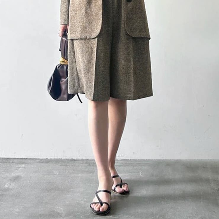 ブラウン | ハーフパンツ ワイドパンツ レディース | REAL STYLE