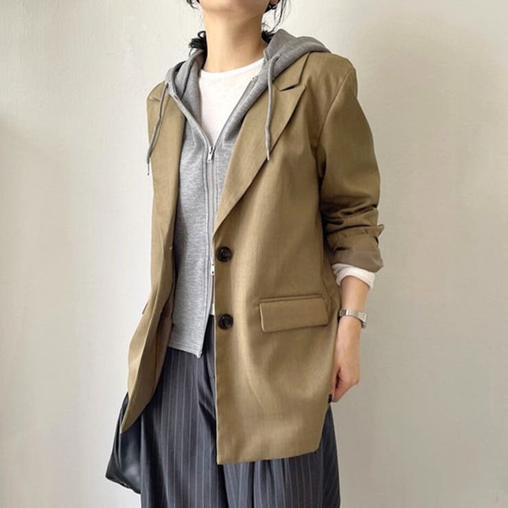 ベージュ | ジャケット レディース 春 | REAL STYLE