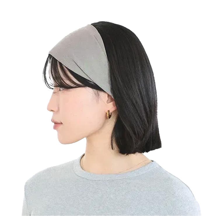 ライトグレー | ヘアバンド ネッククーラー キッズ | REAL STYLE