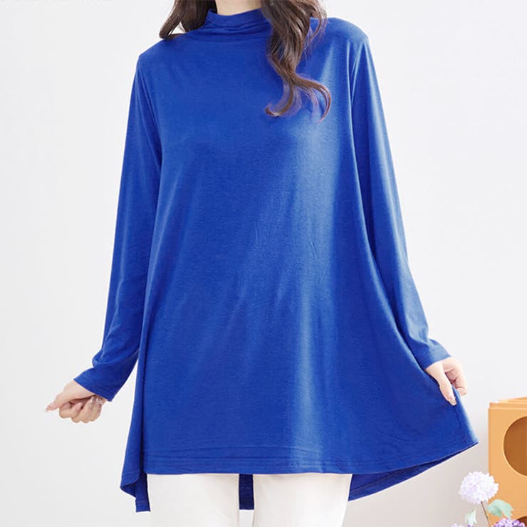 ロイヤルブルー(374) | カットソー レディース 長袖 | REAL STYLE