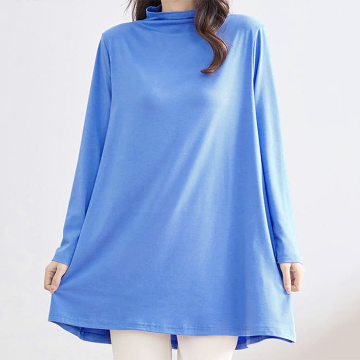 サックスブルー(501) | カットソー レディース 長袖 | REAL STYLE