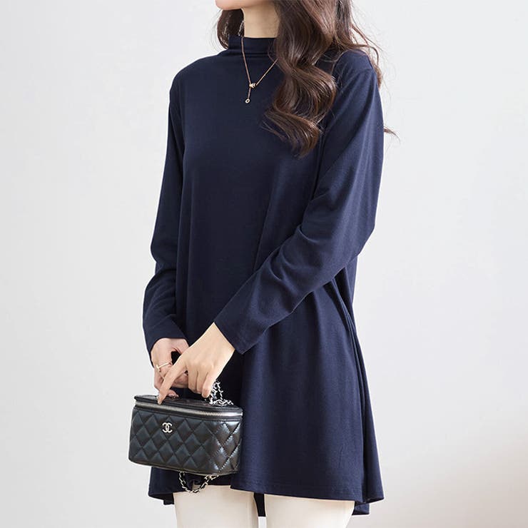 ネイビー(36) | カットソー レディース 長袖 | REAL STYLE