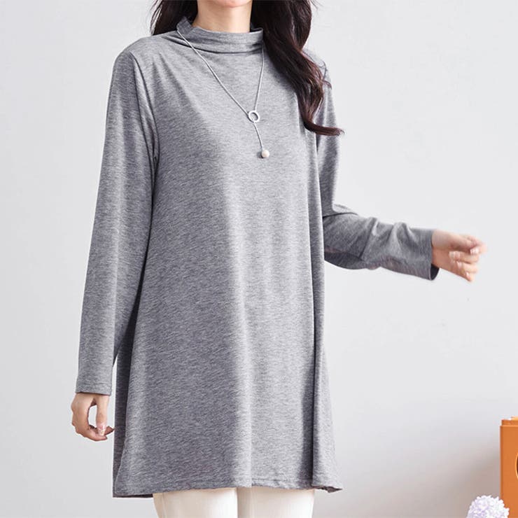 グレー(04) | カットソー レディース 長袖 | REAL STYLE