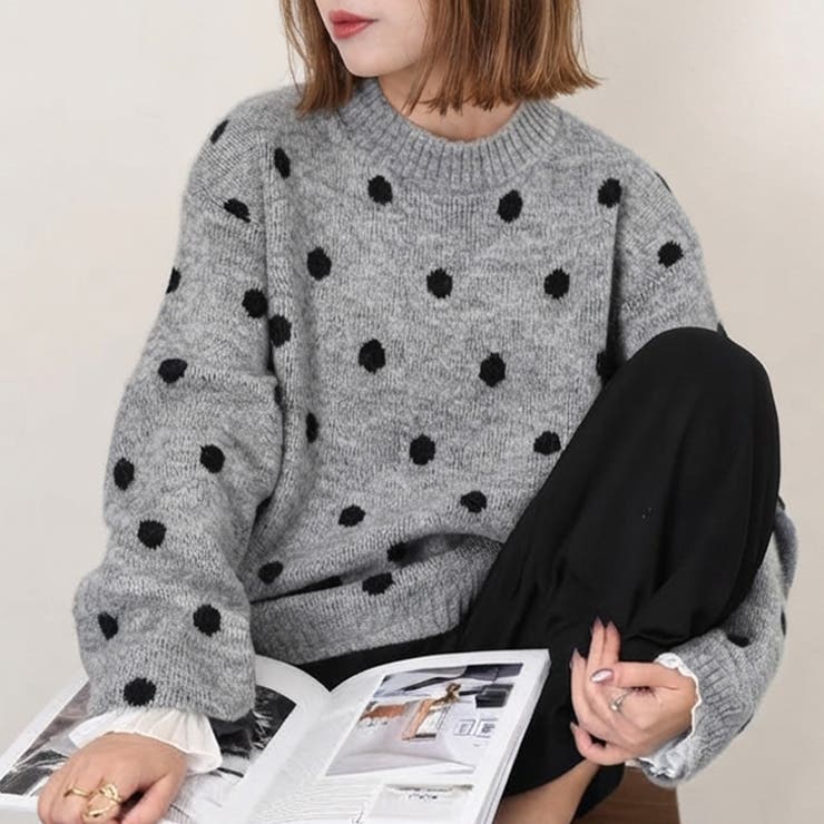 グレー(04) | ニット セーター レディース | REAL STYLE