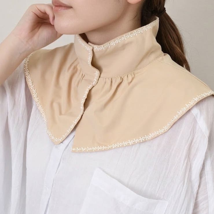 ベージュ | ネックカバー UVカット 薄手 | REAL STYLE