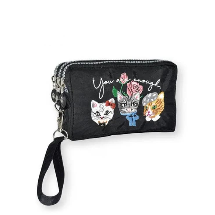 ブラック | ポーチ 小物入れ レディース | REAL STYLE