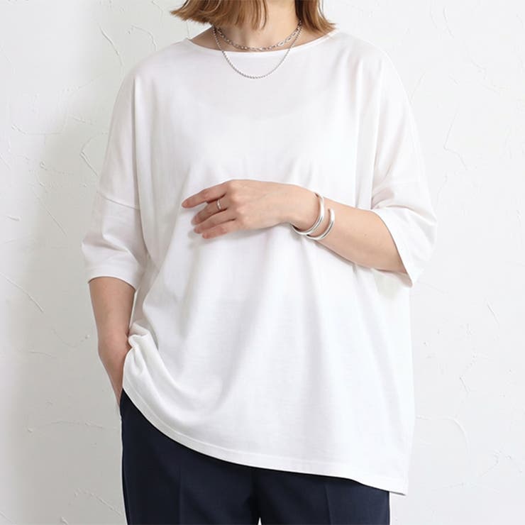 ホワイト | 接触冷感 Tシャツ トップス | REAL STYLE