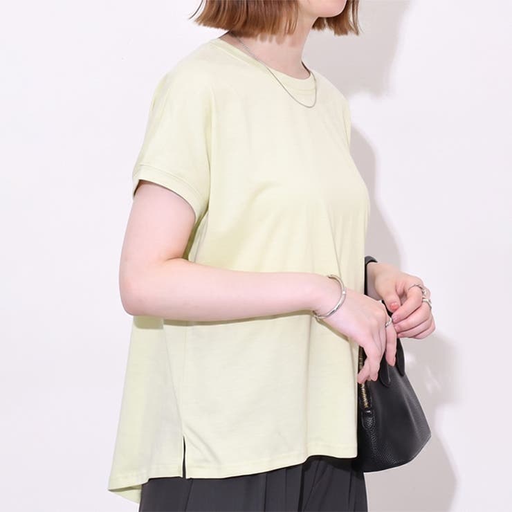 グリーン | 汗染み防止Tシャツ レディース 半袖 | REAL STYLE