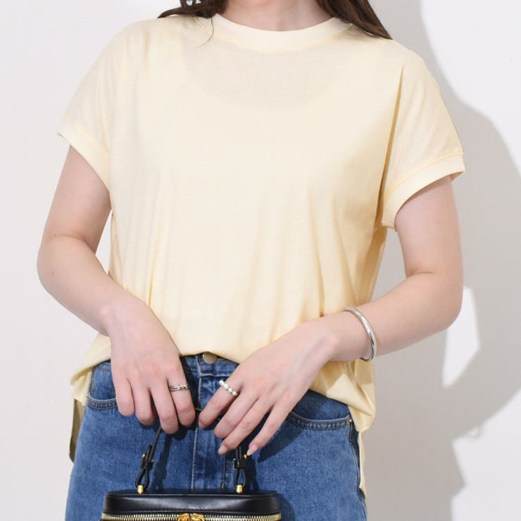 エクリュ | 汗染み防止Tシャツ レディース 半袖 | REAL STYLE