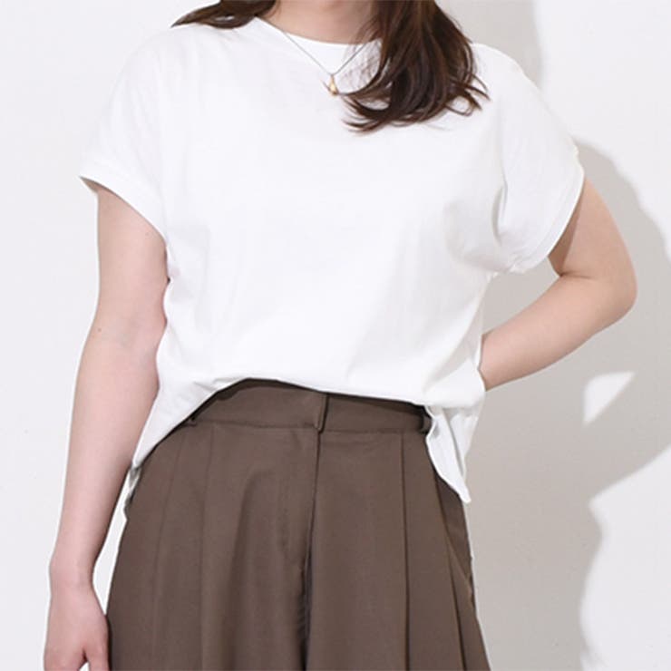 オフホワイト | 汗染み防止Tシャツ レディース 半袖 | REAL STYLE