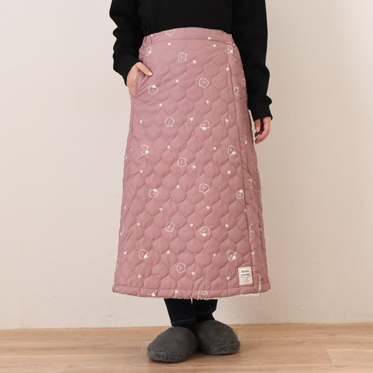 巻きスカート 防寒 ロング[品番：JOKW0017932]｜REAL STYLE（リアル