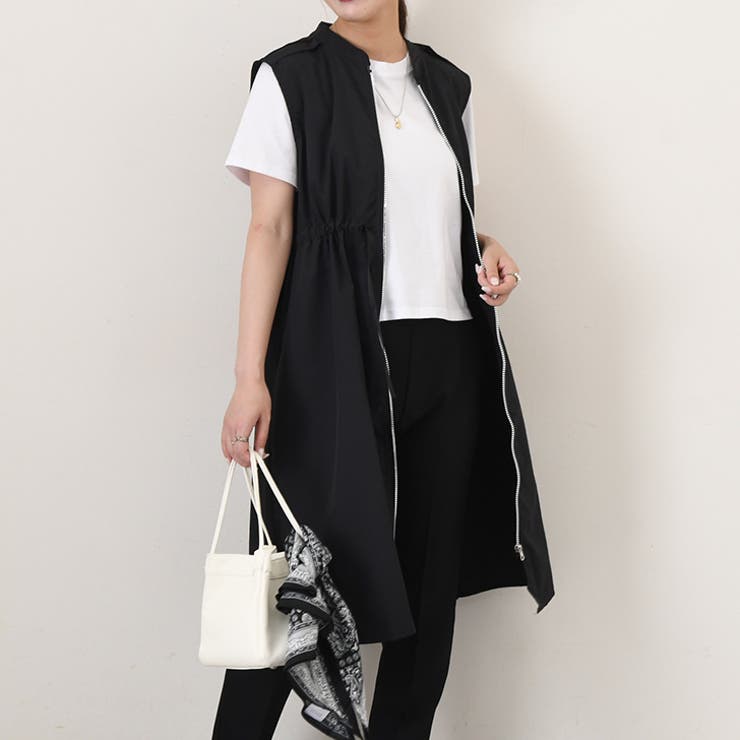 ブラック | ベスト ジレ レディース | REAL STYLE