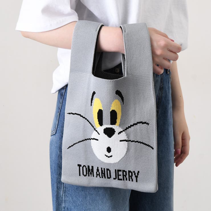 ALAIN et JEAN 猫デザイン バッグ グレー ALAIN et JEAN - BonBonStore Online Shop
