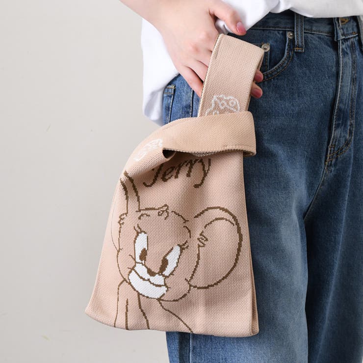 ニットバッグ ミニトート キャラクター[品番：JOKW0017346