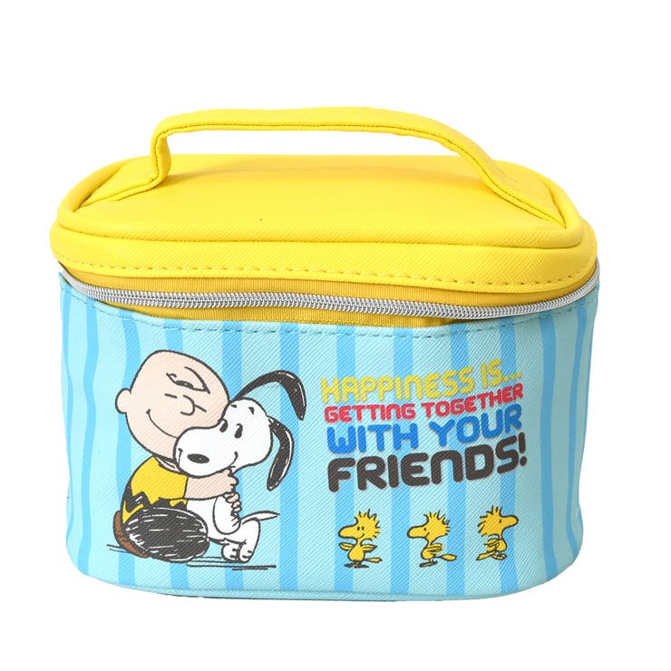 C(イエロー) | バニティポーチ 小さめ 仕切り付き | REAL STYLE