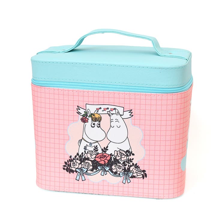 ブルー | コスメボックス 鏡付き 大容量 | REAL STYLE