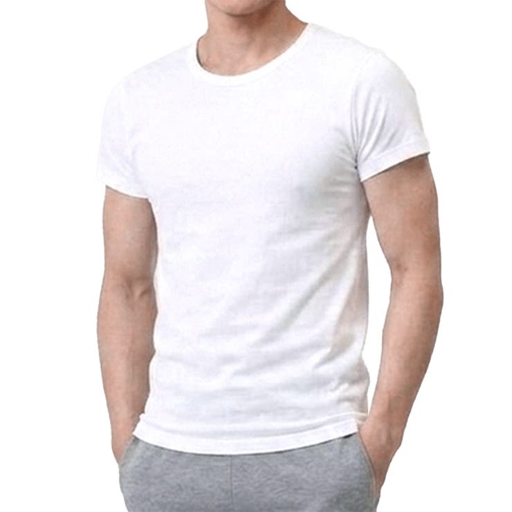 ホワイト(03) | インナーシャツ アンダーシャツ Tシャツ | REAL STYLE