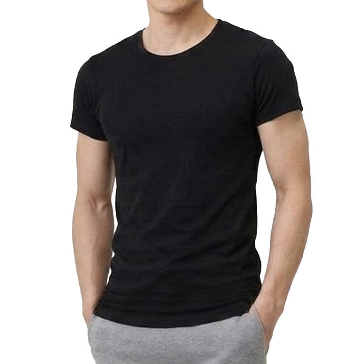 ブラック(97) | インナーシャツ アンダーシャツ Tシャツ | REAL STYLE