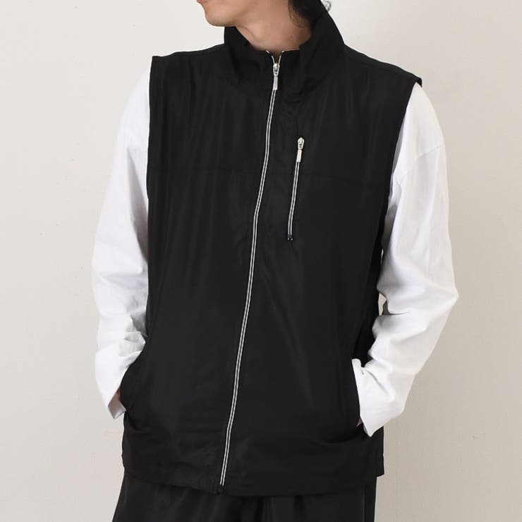 ブラック | ウィンドブレーカー 裏メッシュ メンズ | REAL STYLE