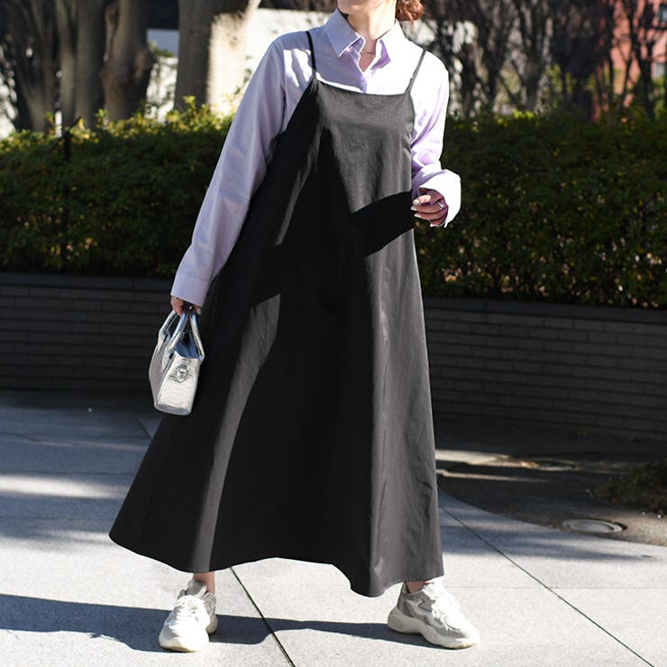 キャミソールワンピース レディース 春夏[品番：JOKW0013596