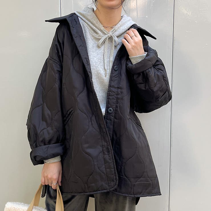 コート レディース キルティング[品番：JOKW0016287]｜REAL