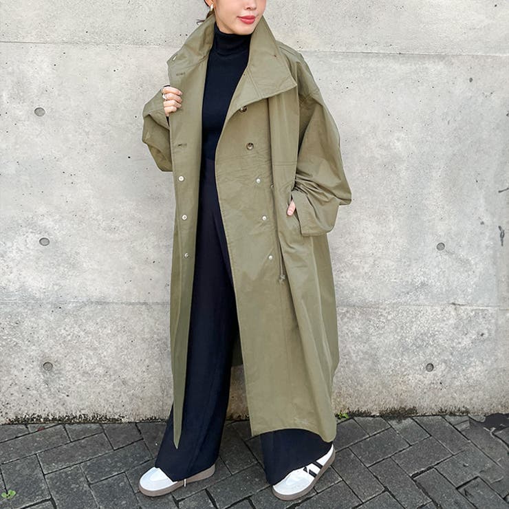 カーキ | コート レディース 秋 | REAL STYLE