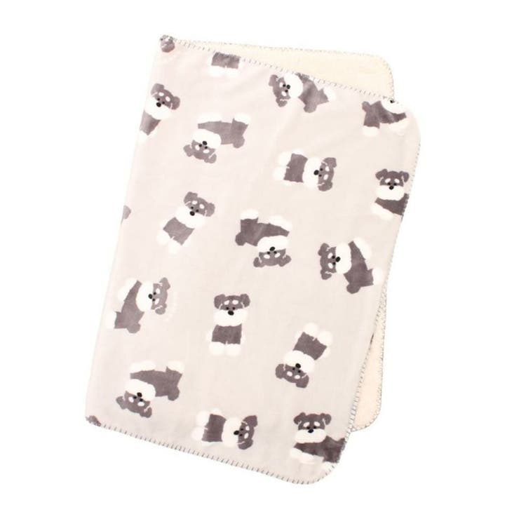 シュナウザーグレー | 膝掛け ひざ掛け ブランケット | REAL STYLE