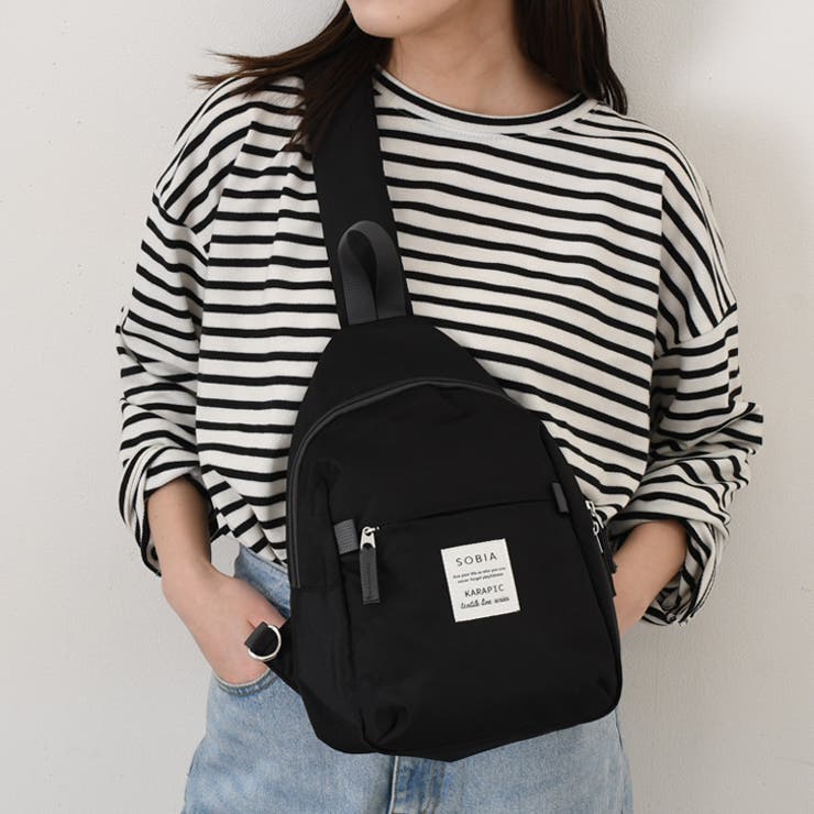 ブラック | SOBIA ソビア ボディバッグ | REAL STYLE