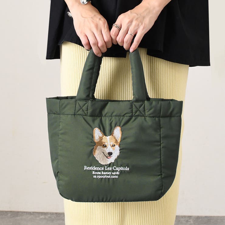 コーギー | トートバッグ レディース 小さめ | REAL STYLE