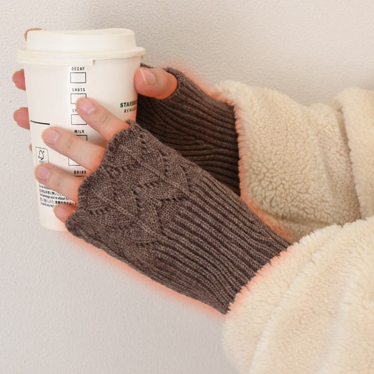 モカ | ハンドウォーマー 手袋 レディース | REAL STYLE