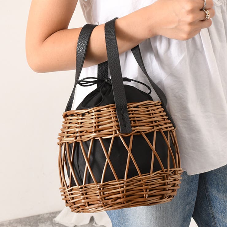 かごバッグ カゴ 籠[品番：JOKW0014381]｜REAL STYLE（リアル