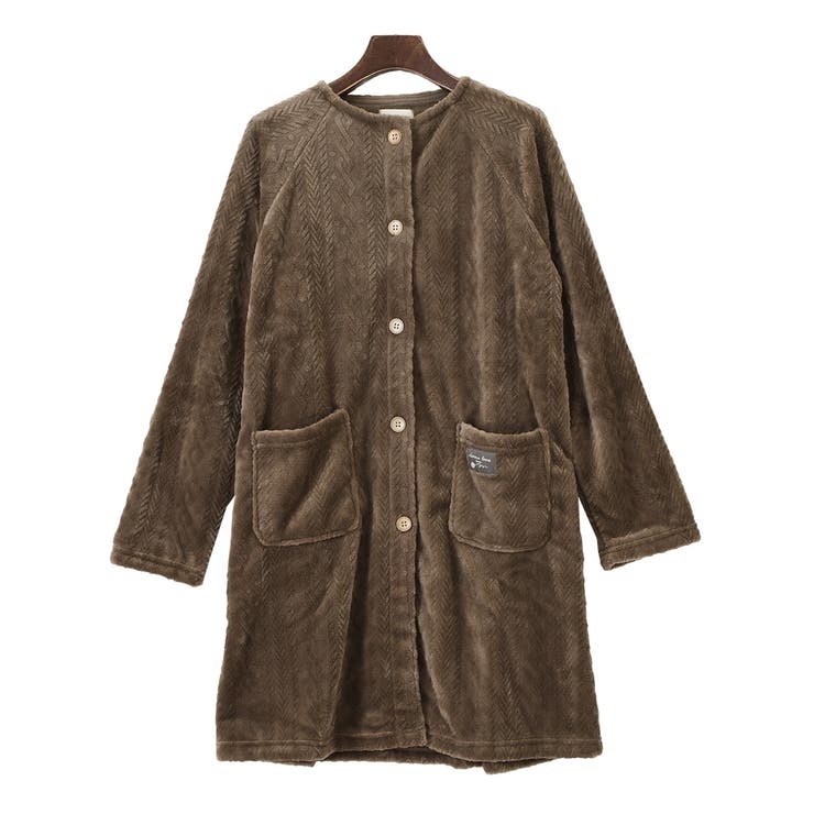 ブラウン | ガウン レディース 部屋着 | REAL STYLE