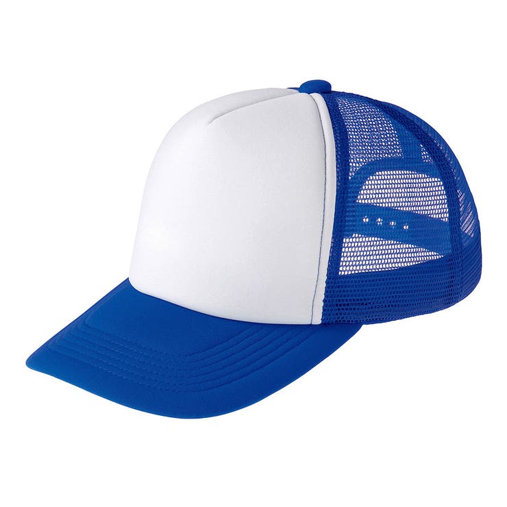 ロイヤルブルー×ホワイト | キャップ レディース メンズ | REAL STYLE