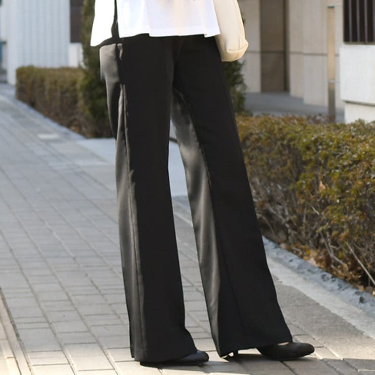 サラてろセンタープレスハイウエストスラックスパンツ レディース ボトムス 品番 Jokw Real Style リアルスタイル のレディースファッション通販 Shoplist ショップリスト
