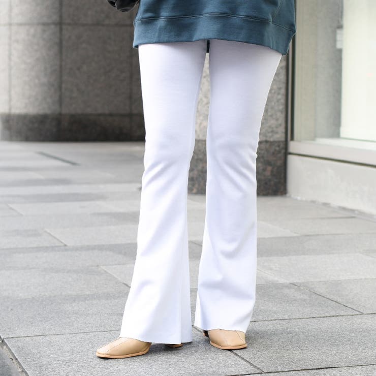 フレアパンツ レディース 裏起毛[品番：JOKW0011526]｜REAL STYLE