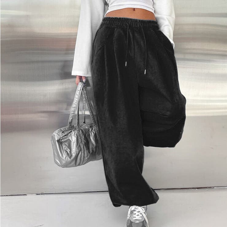 ブラック | スウェット パンツ レディース | REAL STYLE