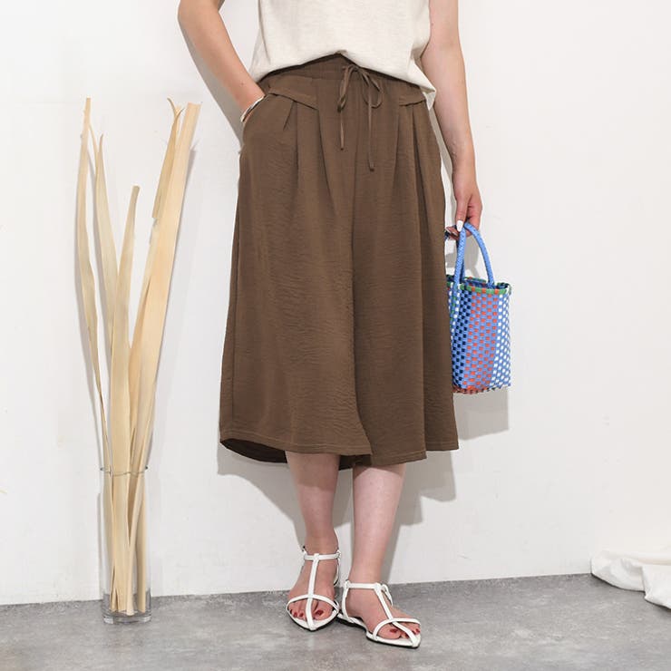 ガウチョパンツ レディース 夏[品番：JOKW0015863]｜REAL STYLE