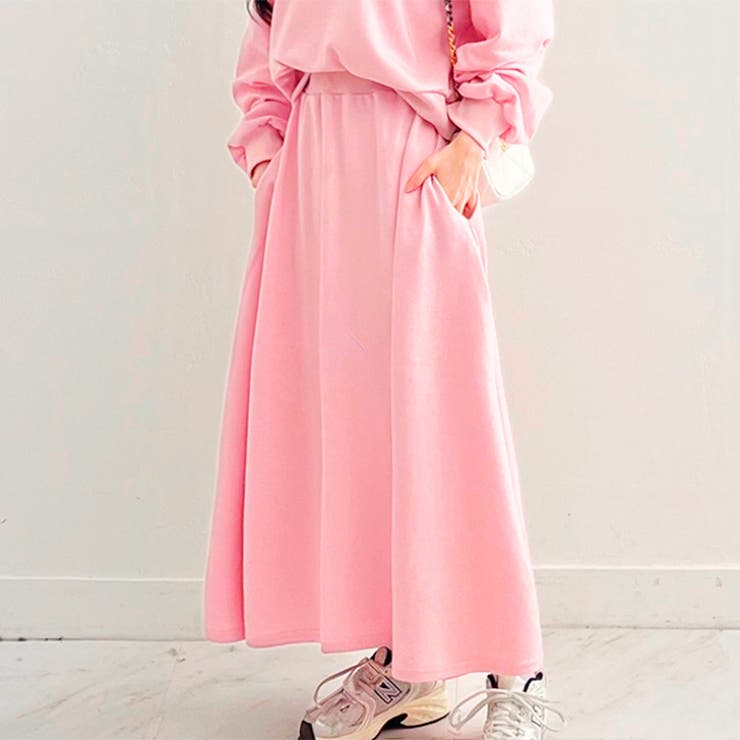ピンク | フレアスカート レディース ロング | REAL STYLE