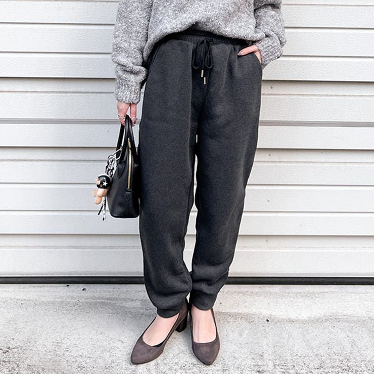 チャコール | ジョガーパンツ レディース 秋 | REAL STYLE