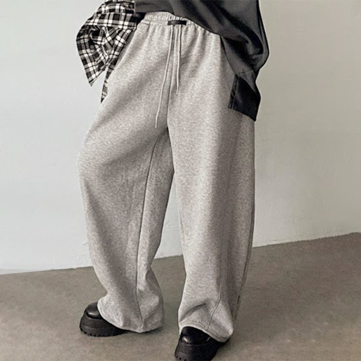 グレー | スウェットパンツ 裏起毛 レディース | REAL STYLE