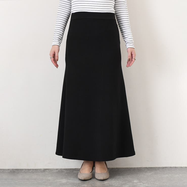 ブラック | マーメイドスカート 春 秋冬 | REAL STYLE