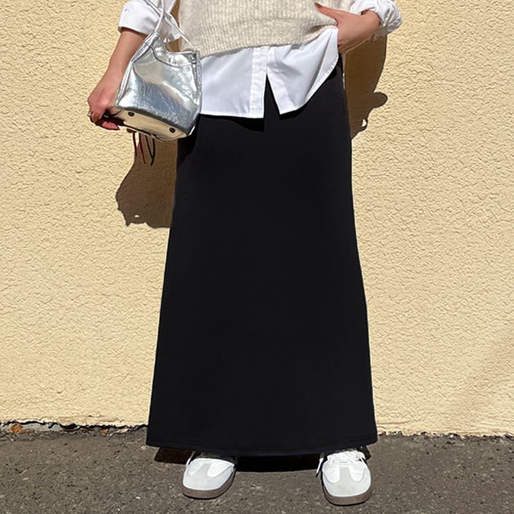 ブラック | ロングスカート レディース タイト | REAL STYLE