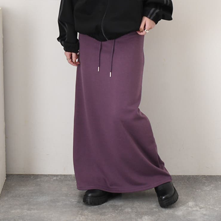 パープル | ナロースカート 春 秋 | REAL STYLE