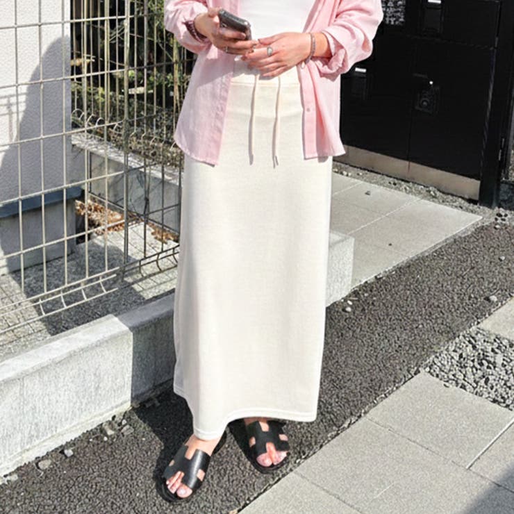 アイボリー | ナロースカート 春 秋 | REAL STYLE