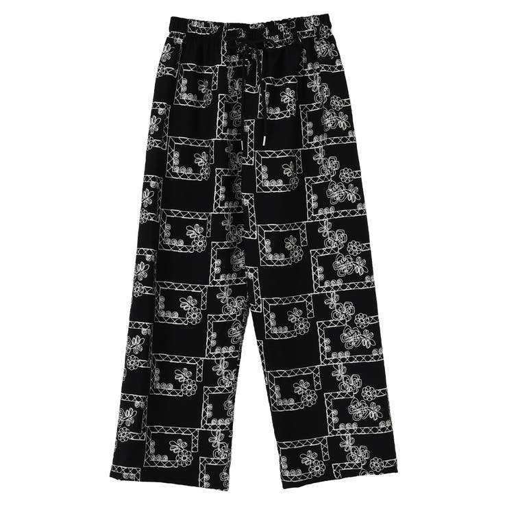 ブラック | ルームパンツ レディース 春 | REAL STYLE