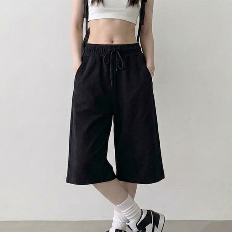 ブラック | ハーフパンツ ショートパンツ レディース | REAL STYLE