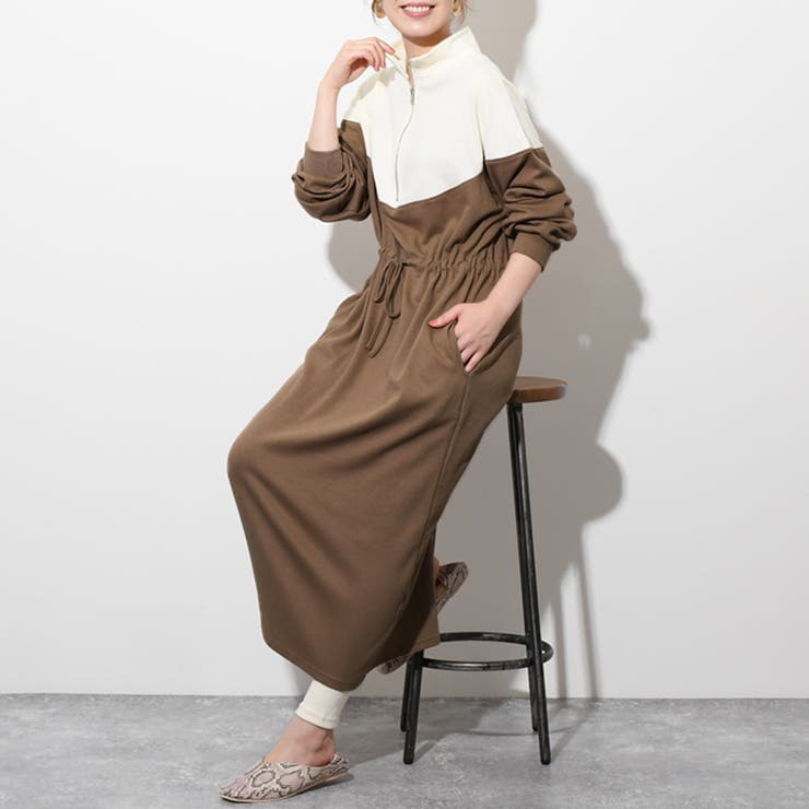ハーフジップブラウジングバイカラーロングワンピース レディース 秋 品番 Jokw Real Style リアルスタイル のレディースファッション通販 Shoplist ショップリスト ハーフジップブラウジングバイカラーロングワンピース レディース 秋 品番 Jokw Real Style リアルスタイル のレディースファッション通販 Shoplist ショップリスト