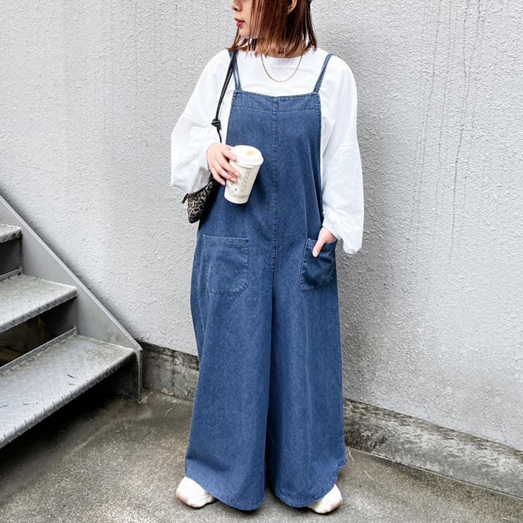 ブルー | オーバーオール デニム レディース | REAL STYLE