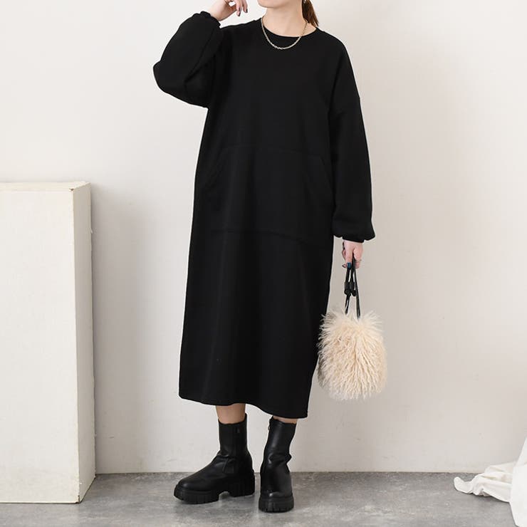 ブラック | ワンピース レディース ロング | REAL STYLE