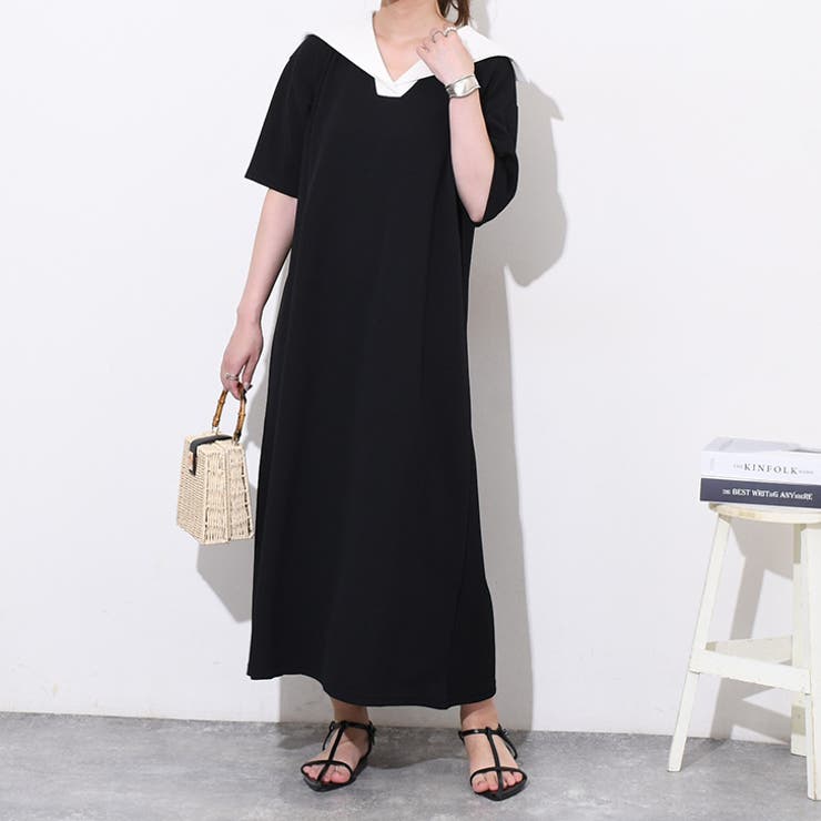 ブラック | ワンピース レディース 半袖 | REAL STYLE